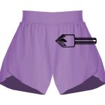 Girls Flowy Overlay Shorts Thumbnail