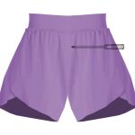 Girls Flowy Overlay Shorts Thumbnail