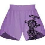 Girls Flowy Overlay Shorts Thumbnail