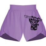 Girls Flowy Overlay Shorts Thumbnail
