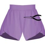 Girls Flowy Overlay Shorts Thumbnail