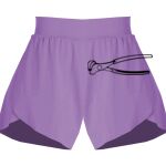 Girls Flowy Overlay Shorts Thumbnail
