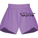Girls Flowy Overlay Shorts Thumbnail