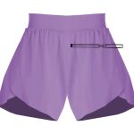 Girls Flowy Overlay Shorts Thumbnail