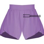 Girls Flowy Overlay Shorts Thumbnail