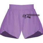 Girls Flowy Overlay Shorts Thumbnail