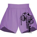 Girls Flowy Overlay Shorts Thumbnail