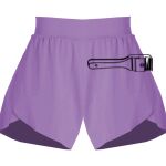 Girls Flowy Overlay Shorts Thumbnail
