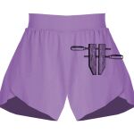 Girls Flowy Overlay Shorts Thumbnail