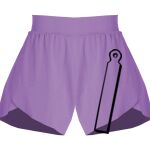 Girls Flowy Overlay Shorts Thumbnail
