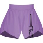 Girls Flowy Overlay Shorts Thumbnail