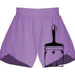 Girls Flowy Overlay Shorts Thumbnail