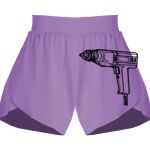 Girls Flowy Overlay Shorts Thumbnail