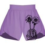 Girls Flowy Overlay Shorts Thumbnail