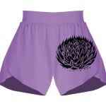 Girls Flowy Overlay Shorts Thumbnail