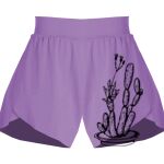 Girls Flowy Overlay Shorts Thumbnail