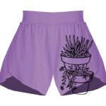 Girls Flowy Overlay Shorts Thumbnail