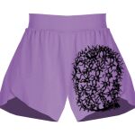 Girls Flowy Overlay Shorts Thumbnail