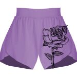 Girls Flowy Overlay Shorts Thumbnail