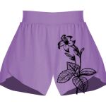 Girls Flowy Overlay Shorts Thumbnail