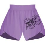 Girls Flowy Overlay Shorts Thumbnail