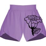 Girls Flowy Overlay Shorts Thumbnail