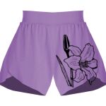 Girls Flowy Overlay Shorts Thumbnail