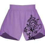 Girls Flowy Overlay Shorts Thumbnail