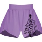 Girls Flowy Overlay Shorts Thumbnail