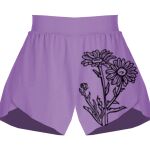 Girls Flowy Overlay Shorts Thumbnail