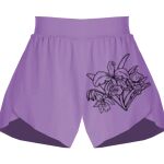 Girls Flowy Overlay Shorts Thumbnail