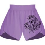 Girls Flowy Overlay Shorts Thumbnail