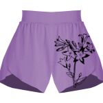 Girls Flowy Overlay Shorts Thumbnail