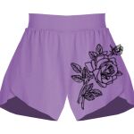 Girls Flowy Overlay Shorts Thumbnail