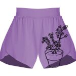 Girls Flowy Overlay Shorts Thumbnail