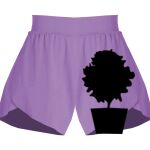 Girls Flowy Overlay Shorts Thumbnail