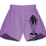 Girls Flowy Overlay Shorts Thumbnail