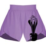 Girls Flowy Overlay Shorts Thumbnail