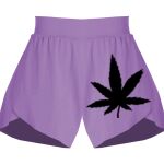 Girls Flowy Overlay Shorts Thumbnail