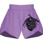 Girls Flowy Overlay Shorts Thumbnail