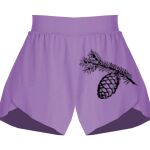 Girls Flowy Overlay Shorts Thumbnail