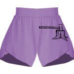 Girls Flowy Overlay Shorts Thumbnail