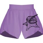 Girls Flowy Overlay Shorts Thumbnail