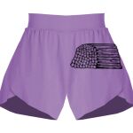 Girls Flowy Overlay Shorts Thumbnail