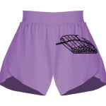 Girls Flowy Overlay Shorts Thumbnail