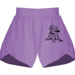 Girls Flowy Overlay Shorts Thumbnail