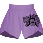 Girls Flowy Overlay Shorts Thumbnail