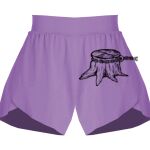 Girls Flowy Overlay Shorts Thumbnail