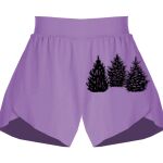 Girls Flowy Overlay Shorts Thumbnail