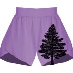 Girls Flowy Overlay Shorts Thumbnail